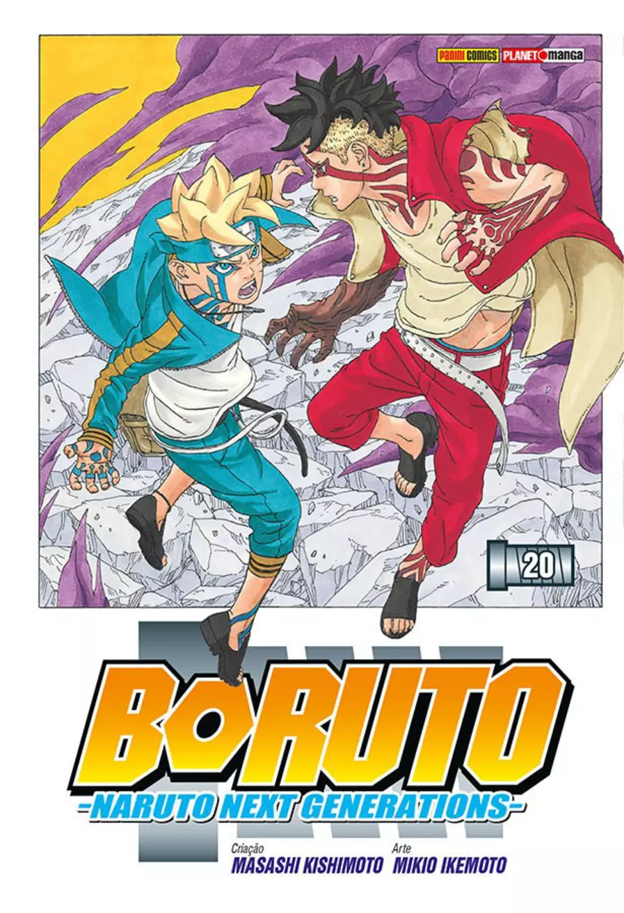 boruto 20 panini brasil