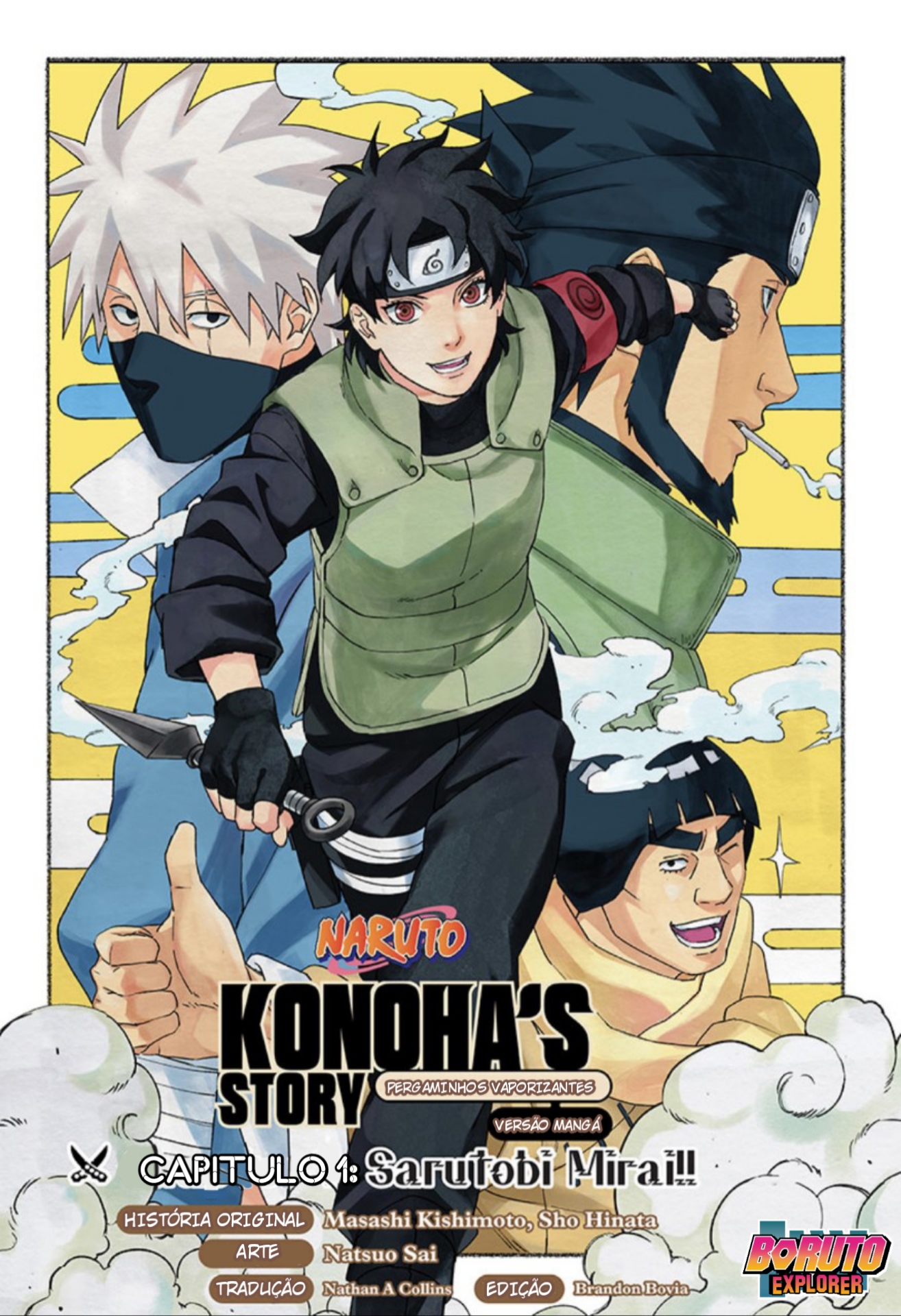 Criador de Naruto assumirá roteiros do mangá de Boruto