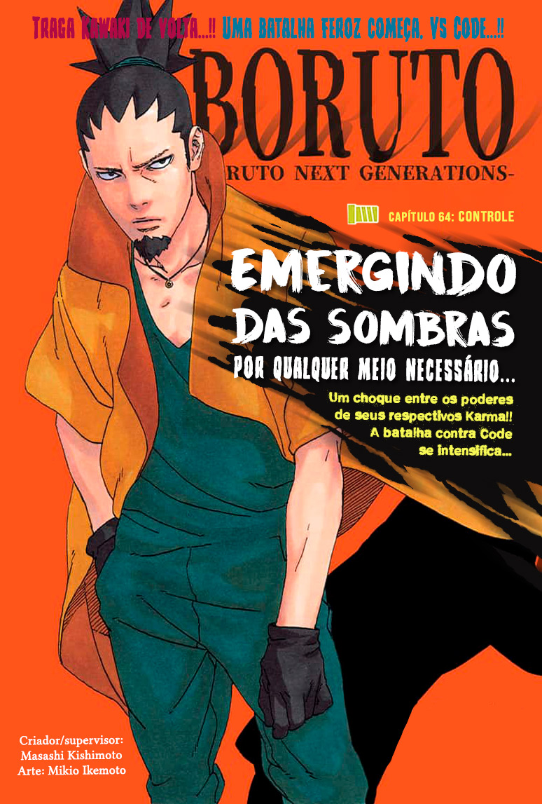 Mangá de Boruto entrará em hiato? Saiba quando capítulos novos voltarão