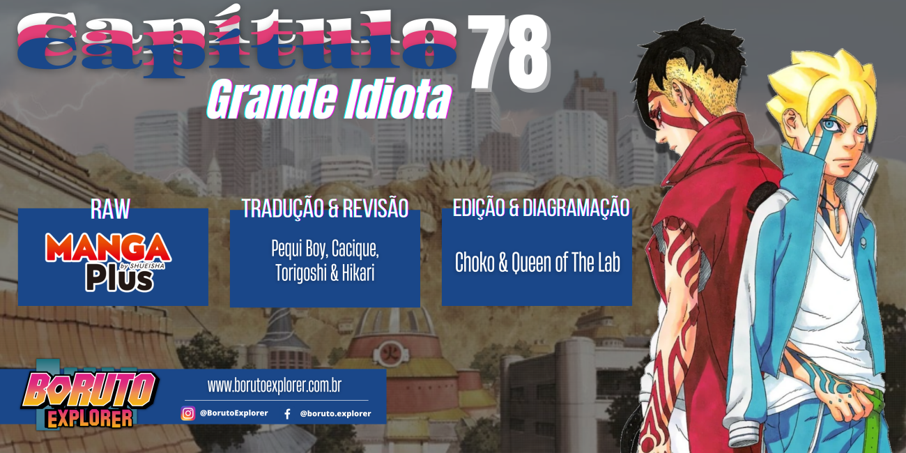 Boruto Capítulo 53 : A batalha Final de Naruto Uzumaki entre a