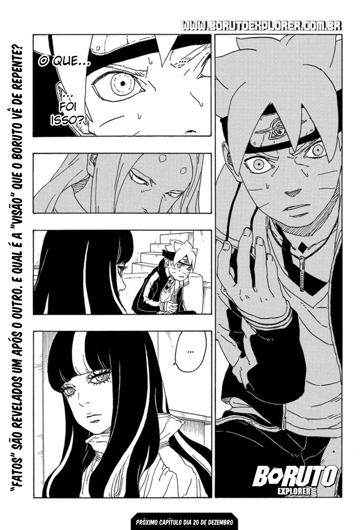 Boruto  Nova missão do Time 7 no mangá é revelada