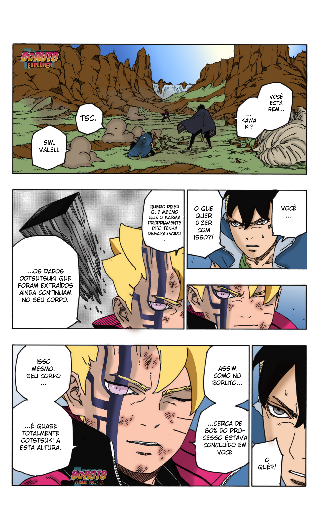 Boruto – Versão Colorida - Capítulo 54