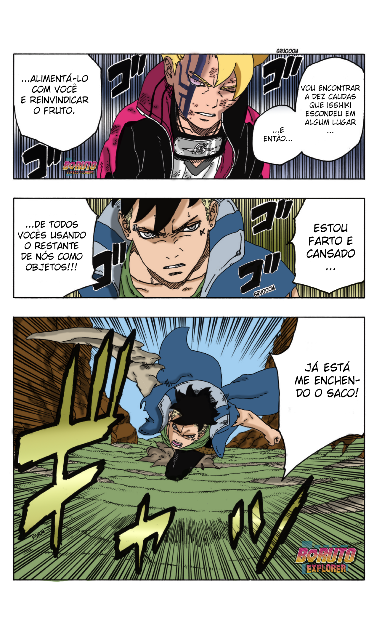 Boruto – Versão Colorida - Capítulo 54