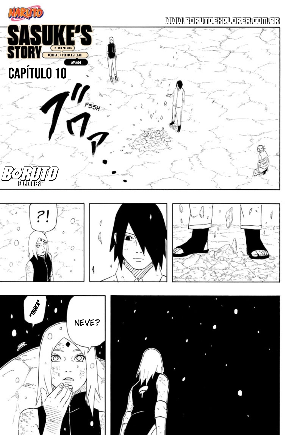 Sasuke Retsuden (Versão em Mangá) 🇧🇷 - Capítulo 3