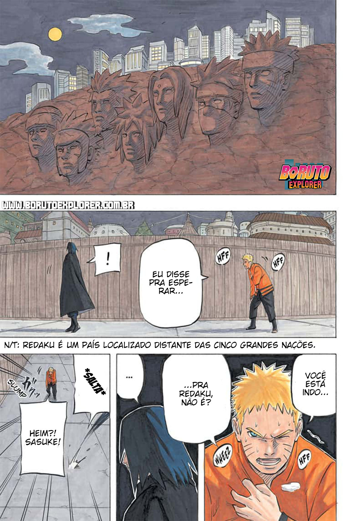 SASUKE BEIJA SAKURA VEJA COMO FOI!! BORUTO 