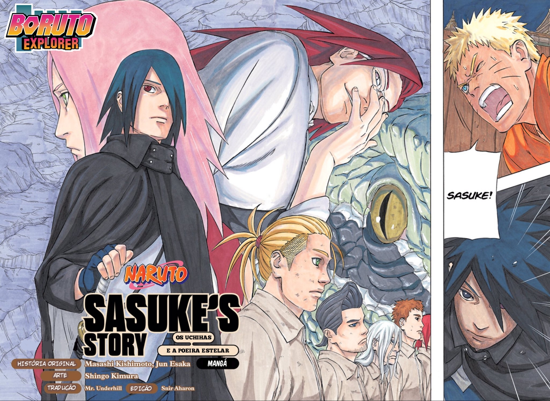 Novel Sasuke Retsuden PT BR, PDF, Lagarto