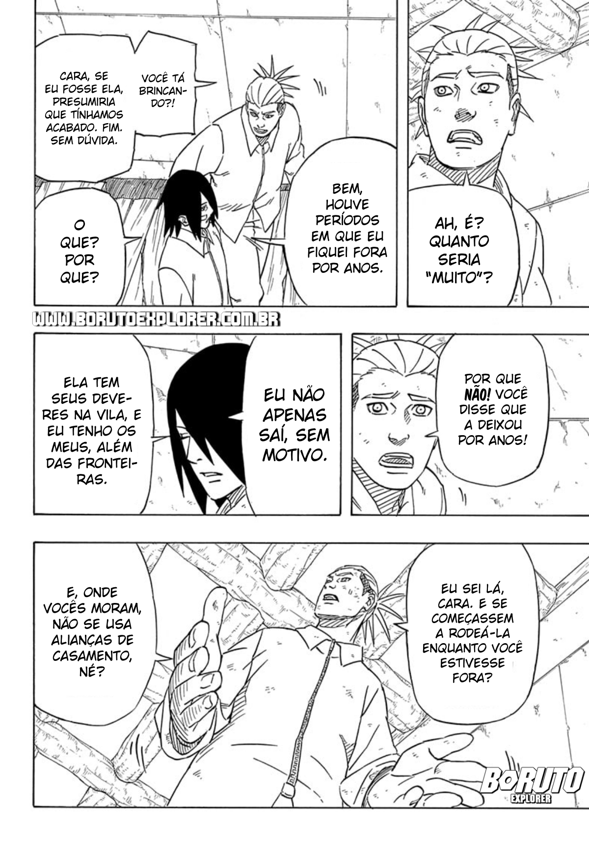 sasuke e sakura no casamento