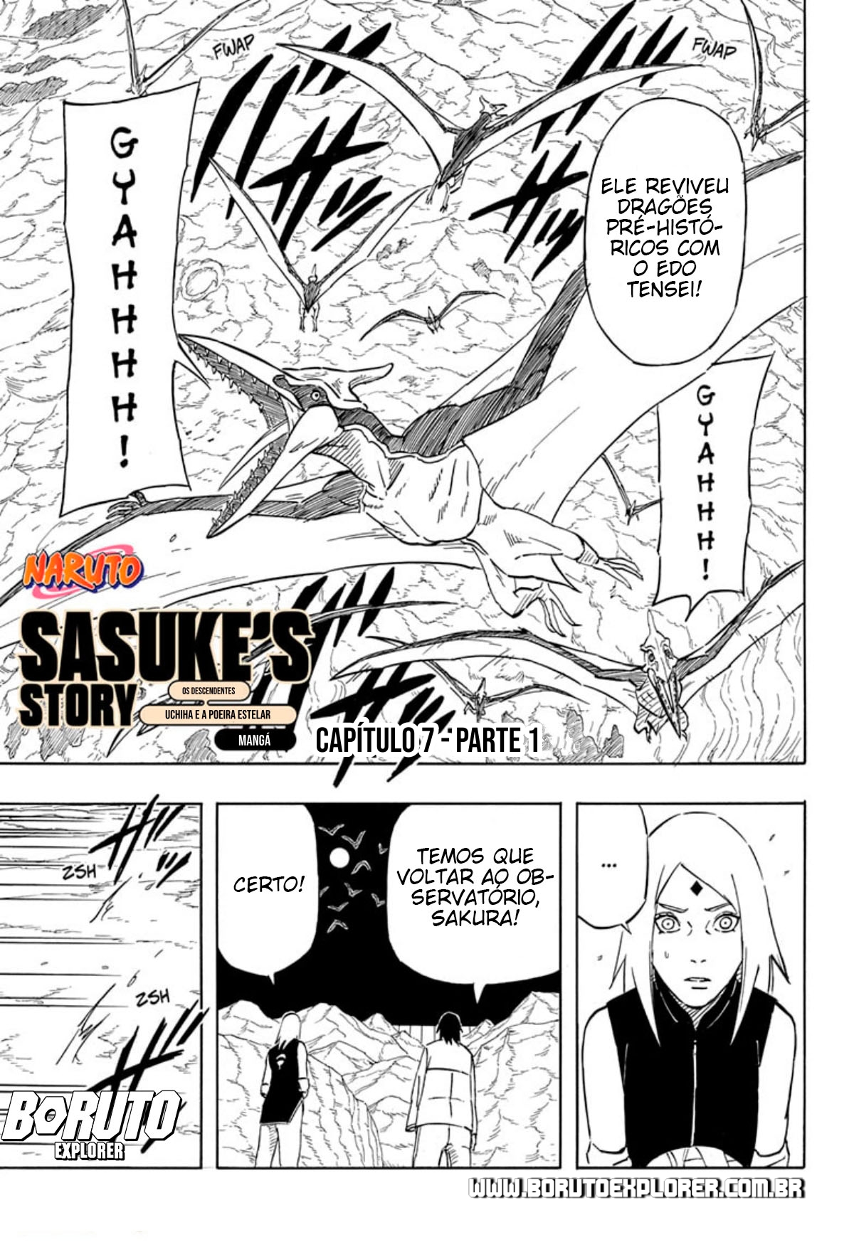 Sasuke Retsuden (Versão em Mangá) 🇧🇷 - Capítulo 3