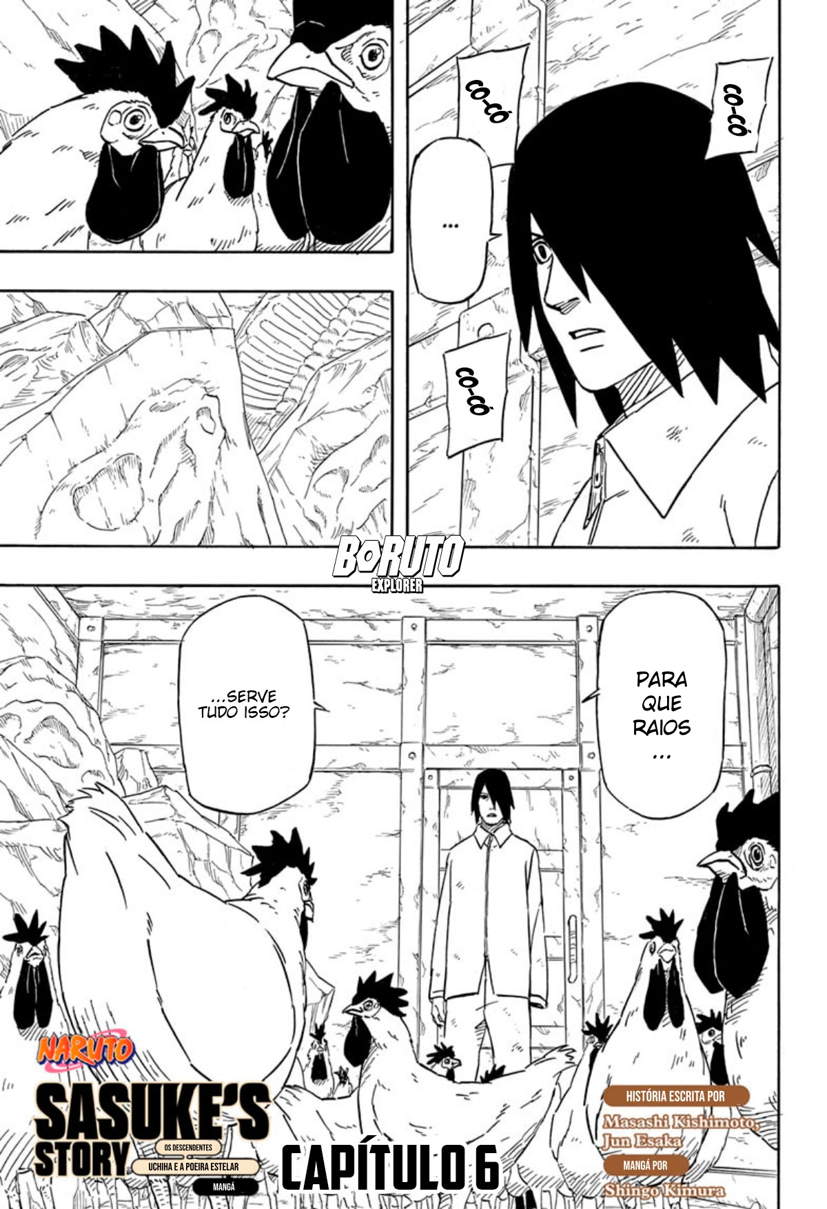 Análise do sexto capítulo do mangá de Sasuke Retsuden